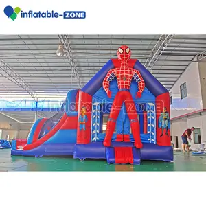 Bouncer inflável personalizado homem aranha, temática homem aranha