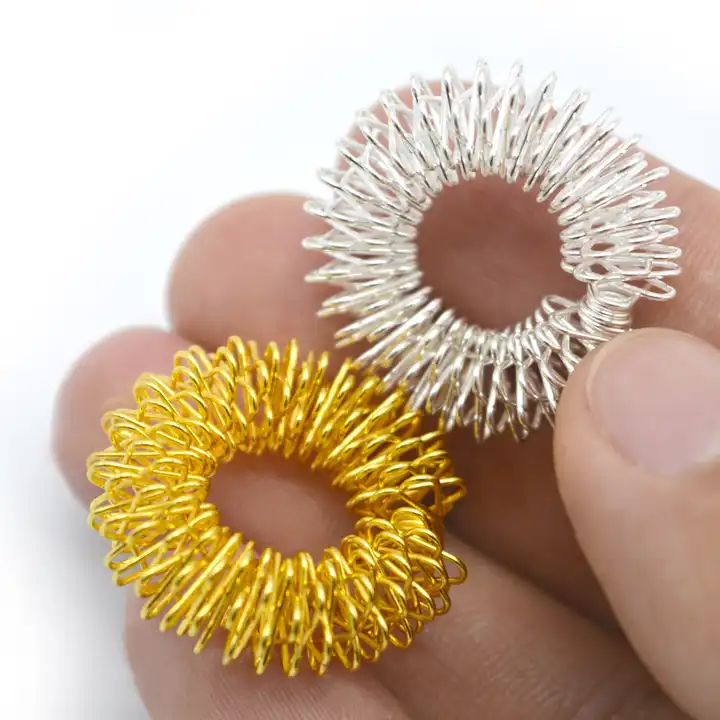 Acupressure India acupressure ring | Metal Sujok Ring | accupressure finger  ring : Amazon.in: Health & Personal Care