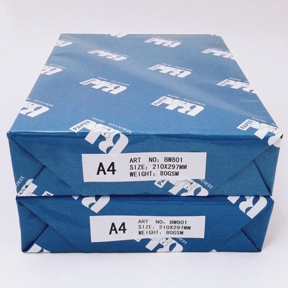 Бумага для копирования A4 высокой яркости хорошего качества 80 г/м2