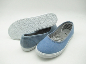 Personalizada al por <span class=keywords><strong>mayor</strong></span> comodidad ocasional <span class=keywords><strong>señora</strong></span> zapato de lona plano mujeres - Product Image 2