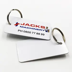 Inkjet Printable Customized Plastic Pvc Plastic Key Fob Containing Key Card