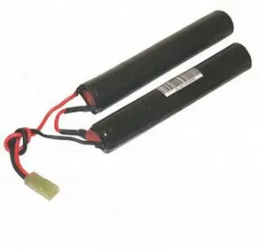 Bateria recarregável nimh, 8*4/5sc 9.6v 2000mah para softgun de ar