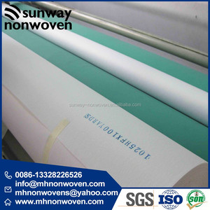 May vật liệu không dệt <span class=keywords><strong>interlining</strong></span> 2016f liên kết hóa học 100% polyester dính interfacing vải - Product Image 3