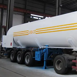 cryogenic liquid oxygen/nitrogen storage trailer tank