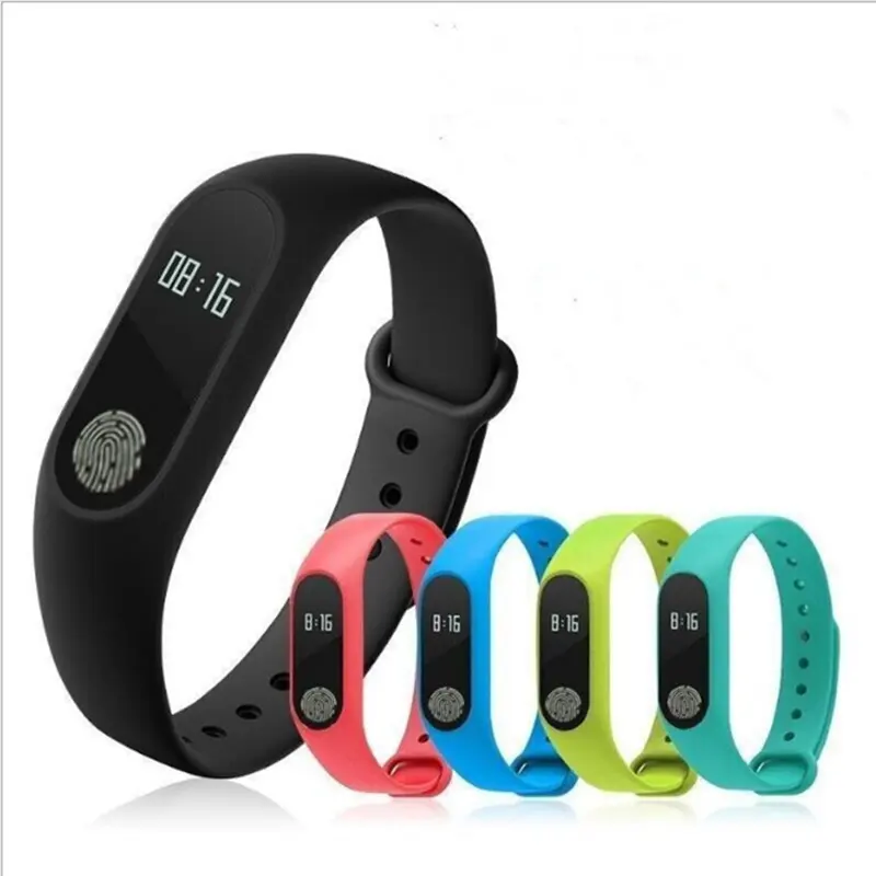 Hot selling M2 Smart bracelet BT 4.0 Health Fitness Bracelet for Android IOS Phone