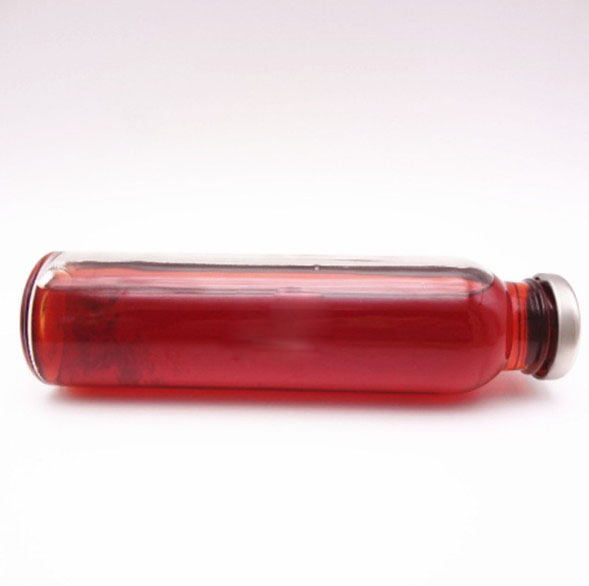 Most popular glass juice bottle milk bottle with screw lid glass water or juice bottle