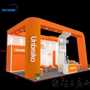 China tentoonstelling booth ontwerp modulaire gebruikt beursstand