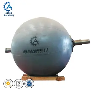 Industrial rotary spherical digester for paper pulp digester machine