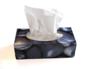 Pañuelo facial impreso personalizado de primera calidad, ultrasuave virgen, 200 hojas, caja de 3 capas, papel tisú facial - Product Image 4