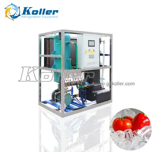 Koller Commercial Used 1 Ton Tube Ice Maker High Quality SUS304 Ice Tube Machine