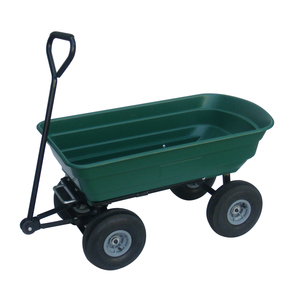 Chariot de <span class=keywords><strong>remorque</strong></span> en plastique, chariot à outils robuste, pour jardin, à bas prix, 8 pièces - Product Image 1