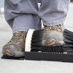 Brosse de nettoyage tout-en-un, grattoir et nettoyeur, grattoir à bottes durable pour le nettoyage des bottes et des chaussures - Product Image 3
