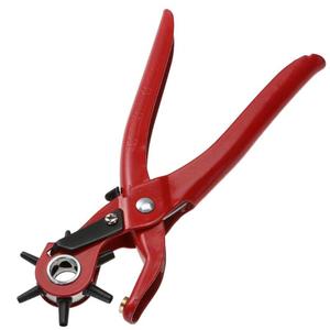 Nouveau Tournant Poinçonnage Couture Pince Outil de Poinçon Rond <span class=keywords><strong>Trou</strong></span> <span class=keywords><strong>Perforateur</strong></span> Pour Bracelet En Cuir Montre Bande <span class=keywords><strong>Ceinture</strong></span> Creuse Puncher - Product Image 5