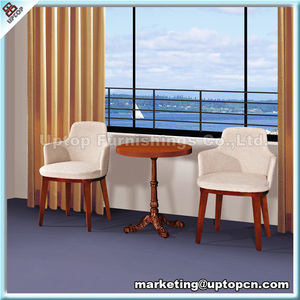 (SP-CT370) 5 estrella <span class=keywords><strong>hilton</strong></span> utilizado muebles del <span class=keywords><strong>hotel</strong></span> mesa y silla de madera para la venta - Product Image 3