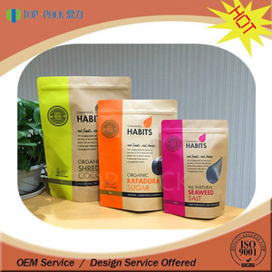 Bolsas de Papel Kraft Impresas con Papel de Aluminio de Grado Alimenticio para Envasado de Harina - Product Image 2