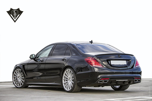 ชุดตัวถัง <span class=keywords><strong>W222</strong></span> <span class=keywords><strong>W222</strong></span>กันชนหน้า PD ชุดแต่งรถ Mercedes <span class=keywords><strong>Benz</strong></span> S - Product Image 2