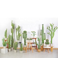 Boule décorative de 28cm Cactus artificiel plante et plantes succulentes pour la décoration intérieure