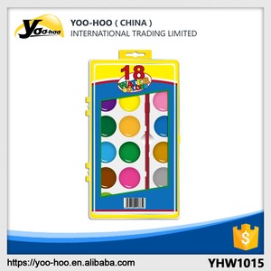 No tóxico de quality18 colores de <span class=keywords><strong>agua</strong></span> color pastel con arte cepillo - Product Image 2