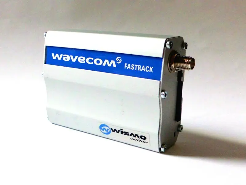 Wavecom fastrackモデムサポートTCP/IPGSM GPRSデータ転送M1306B smsモデムを送信