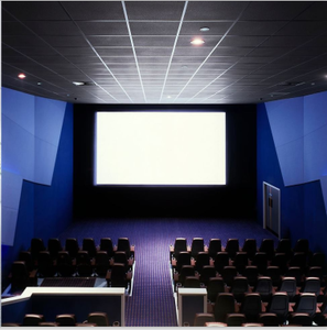 Plafonnier cinéma utiliser tissu <span class=keywords><strong>de</strong></span> fibre <span class=keywords><strong>de</strong></span> verre noir <span class=keywords><strong>laine</strong></span> <span class=keywords><strong>acoustique</strong></span> noir - Product Image 4