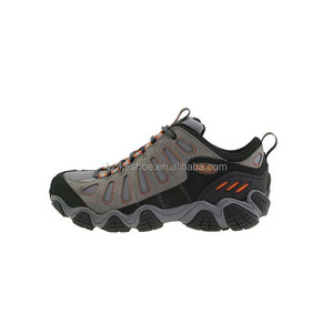 Scarpe da Trekking di Alta Qualità per Uomo, Stivali da Arrampicata <span class=keywords><strong>Grigi</strong></span> Antiscivolo, Scarponi da Escursionismo a Taglio Basso con Resistenza allo Scivolamento - Product Image 2