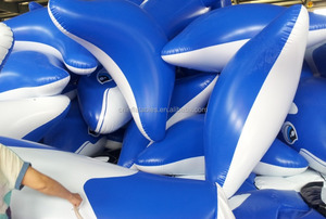 ของเล่นเป่าลมรูป<span class=keywords><strong>ปลาวาฬ</strong></span>สีฟ้าเงา สำหรับตกแต่ง ขายดีปี 2016 - Product Image 2
