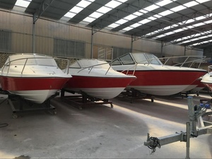 <span class=keywords><strong>Bateau</strong></span> de pêche en fibre de verre avec cabine <span class=keywords><strong>hors</strong></span>-<span class=keywords><strong>bord</strong></span> de 18 à 20 pieds à vendre - Product Image 6