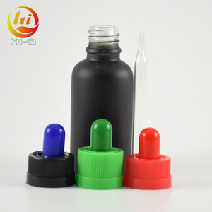 Botella <span class=keywords><strong>de</strong></span> vidrio con gotero, botella <span class=keywords><strong>de</strong></span> vidrio <span class=keywords><strong>de</strong></span> 30 <span class=keywords><strong>ml</strong></span>, color negro esmerilado - Product Image 2