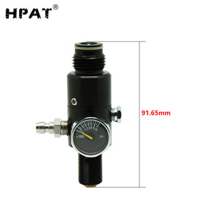 Lot De 5 Vannes Métal Pour Réservoir CO2/air Paintball, Filetage Avec Capuchon Protecteur
