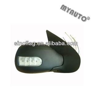 Rétroviseur électrique d'occasion pour PEUGEOT <span class=keywords><strong>206</strong></span> Lampe halogène Type Nouvelle Condition Pièce de Rechange pour Voiture - Product Image 2
