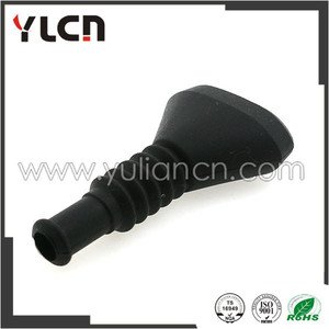 4 pin noir en <span class=keywords><strong>plastique</strong></span> prise à l'extérieur vis silicone nomal taille électrique connecteur - Product Image 1