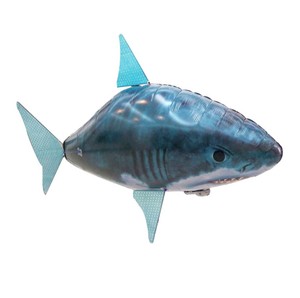 สินค้าใหม่ Big Sizecartoon Shark รีโมทคอนโทรลบอลลูนฮีเลียม