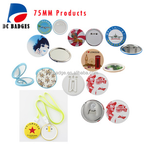 3 "75 Mét Vòng hoán đổi cho nhau nút khuôn cho huy hiệu Máy làm - Product Image 4