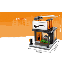 Sembo block – jouets pour enfants, modèles 3D compatibles, blocs de construction, mini street view, jouets de développement, loisirs