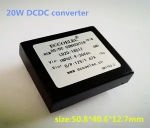 20W DCDC Converter 12V(9-18V) untuk 5V/9V/12V/15V/24V/36V/48V Power Supply