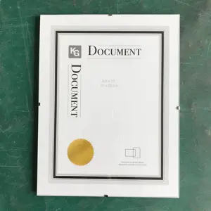 Clip rahmen, 8.5 x11 "certimate rahmen, A4 dokument rahmen