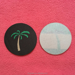 Laser cắt Damask dệt vải tag, quần áo dệt nhãn với góc tròn - Product Image 4