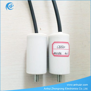<span class=keywords><strong>Cbb60</strong></span> washing machine pump condenser 4 uf 250 v - Product Image 1