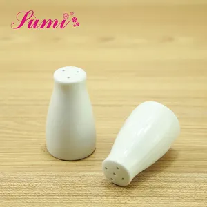 Biểu Tượng Tùy Chỉnh Đầu Phẳng Gốm Muối Và Hạt Tiêu Shaker