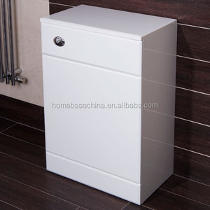 Phòng tắm gốm WC nhà vệ sinh với gương và kệ - Product Image 3