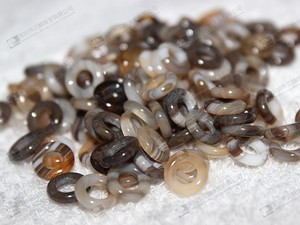 Anelli in <span class=keywords><strong>Agata</strong></span> Fasciata <span class=keywords><strong>Marrone</strong></span>, Anelli Guida Lucidi in <span class=keywords><strong>Agata</strong></span> per Canne da Pesca, per Accessori da Pesca, Vendita all'Ingrosso - Product Image 6