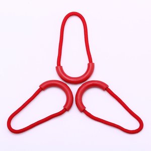 Bán Buôn Đầy Màu Sắc Hình Chữ U Nylon Bền Dây Kéo Kéo Nhựa Thay Thế Dây Kéo Thẻ Tab Cho Ba Lô Túi Xách Tự Làm - Product Image 2