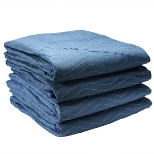 Manufacturer Supply Moving <strong>Blankets</strong> Pads <strong>Waterproof</strong> Furniture Moving Packing <strong>Blankets</strong> 72*80 - Product Image 6