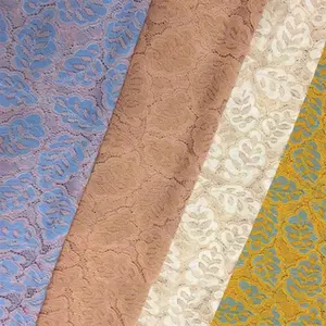 Tissu nylon coloré pour robes pour femmes, nouveau design, vente en gros, 2019