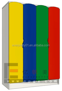 Armadio personalizzato a quattro sezioni di colore Design diverso <span class=keywords><strong>per</strong></span> <span class=keywords><strong>bambini</strong></span> - Product Image 2