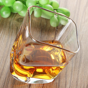 Vaso de whisky redondo de lujo, vaso de whisky, cristal de roca, 220 ml, venta al por mayor - Product Image 4