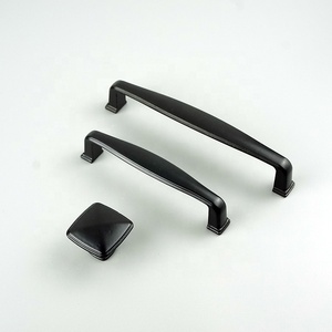 Simple and Stylish Modern Generous <strong>Black</strong> Drawer Cabinet <strong>Knobs</strong> Handles for Dresser Kitchen Living Room Bathroom - Product Image 3