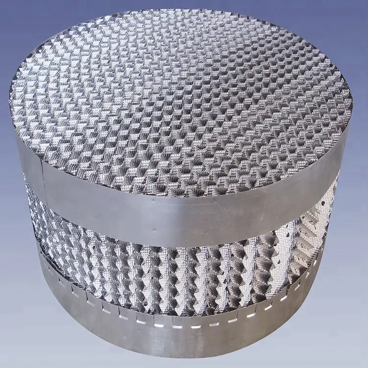 OEM Wire Mesh Gauze Structured Packing for Distillation Column Made in China