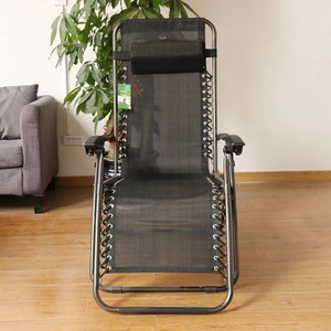 ขายส่งโลหะกลางแจ้งเก้าอี้พับที่มีความยืดหยุ่นพับเก้าอี้ชายหาดพับเก้าอี้ชายหาดที่มีที่พักเท้า - Product Image 3