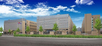Machine à coller et à plier les boîtes à fond plat à grande vitesse